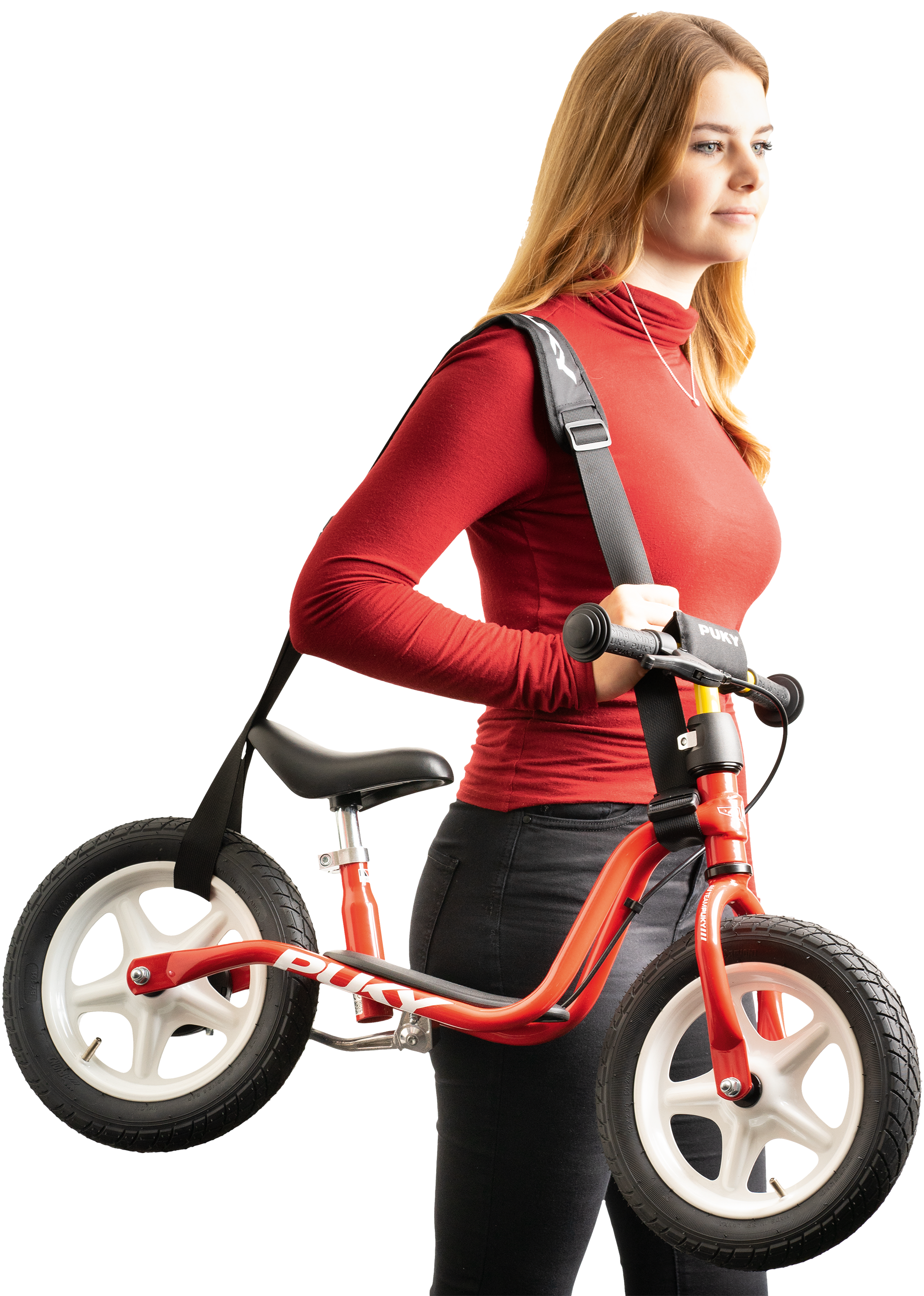 Pasek BUDDY do noszenia rowerków biegowych i małych hulajnóg